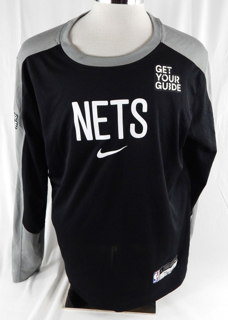 2024-25 Brooklyn Nets Cam Thomas #24 Game Used Black Shooting Shirt L 130