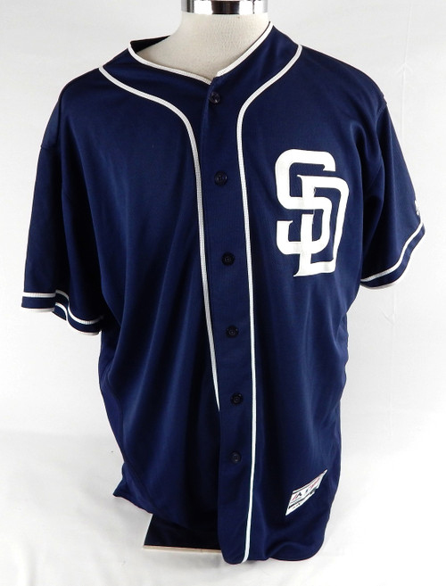2012-19 San Diego Padres DeHorta #76 Game Used Navy Jersey ST BP 50 525