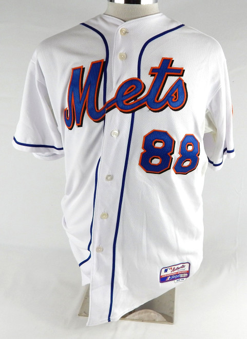 2011 New York Mets Jackson #88 Game Issued Pos Used White Jersey 44 852