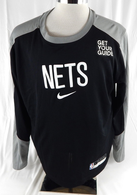 2024-25 Brooklyn Nets Tyrese Martin #13 Game Used Black Shooting Shirt L 118