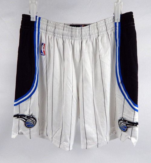 2014-15 Orlando Magic #14 Game Used White Basketball Shorts Size M 096