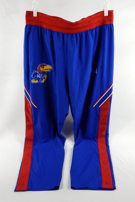2024-25 Kansas Jayhawks Dillon White #22 Game Used Basketball Warm Up Pants XLT