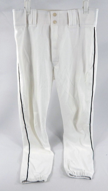1994 Houston Astros Makarewicz #69 Game Used White Baseball Pants 34 413