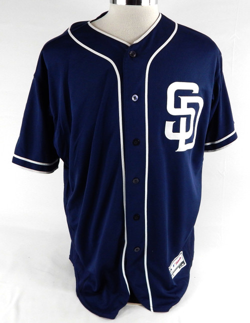 2012-19 San Diego Padres Mazzoni #47 Game Used Navy Jersey ST BP 50 586