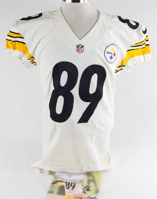 2016 Pittsburgh Steelers Ladrius Green #89 Game Used White Jersey 44 740