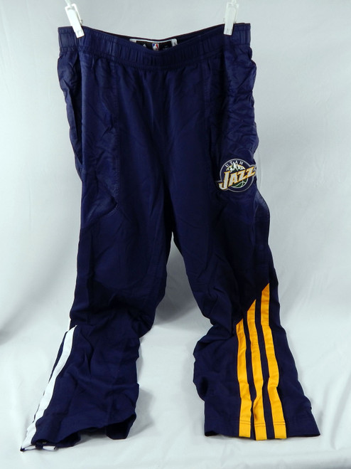 2011-12 Utah Jazz Gordon Hayward #20 Game Used Navy Warm Up Pants 2XL 765