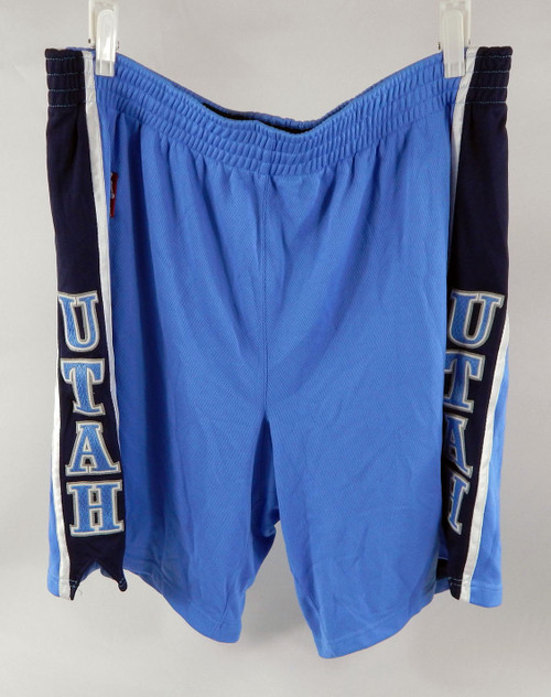 2006-10 Utah Jazz #23 Game Used Blue Basketball Shorts 46 0350