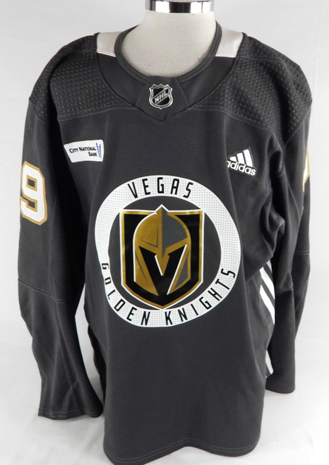 2019 Vegas Golden Knights #39 Game Issued Grey Practice Jersey 56 600
