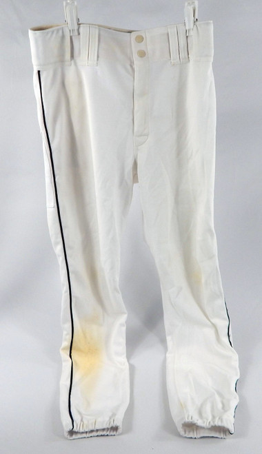 1994 Houston Astros Makarewicz #69 Game Used White Baseball Pants Size 34 4