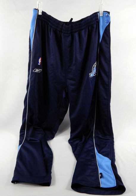 2004-05 Utah Jazz Matt Harpring #15 Game Used Navy Warm Up Pants 2XL 22