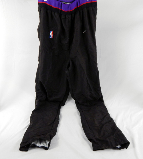 Toronto Raptors #13 Game Used Black Basketball Warm Up Pants Size XL 0159