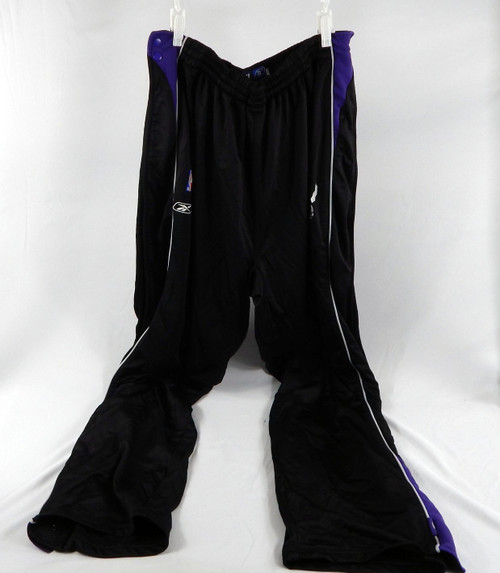 2004-05 Toronto Raptors #18 Game Used Black Basketball Warm Up Pants Size 3XL 67