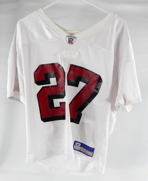 2002 San Francisco 49ers #27 Game Issued White Jersey L 508