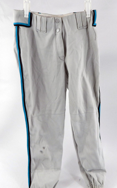 2000s Costal Carolina Chantelers Game Used Grey Womens Softball Pants Size M 72