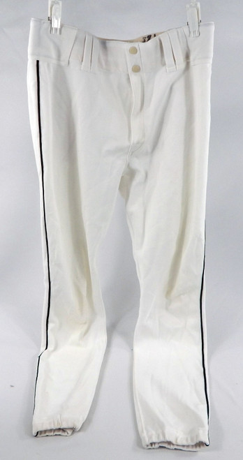 1996 Houston Astros Johnstone #3 Game Used White Baseball Pants 36 0420
