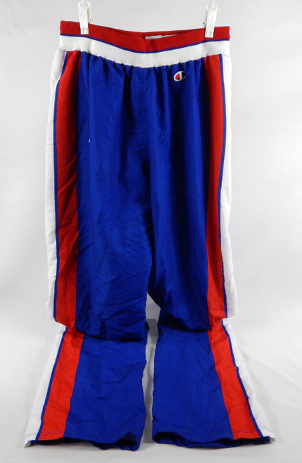 1994-95 Detroit Pistons Ivano Newbill #52 Game Used Basketball Warm Up Pants 38