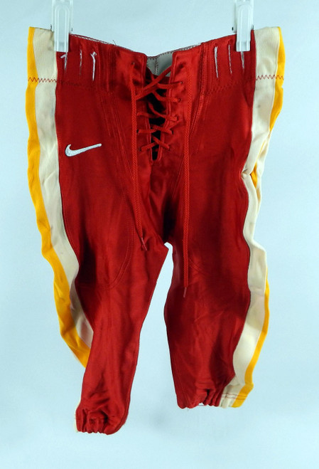 2000s Iowa State Cyclones Game Issued Red Football Pants Size M DP100873