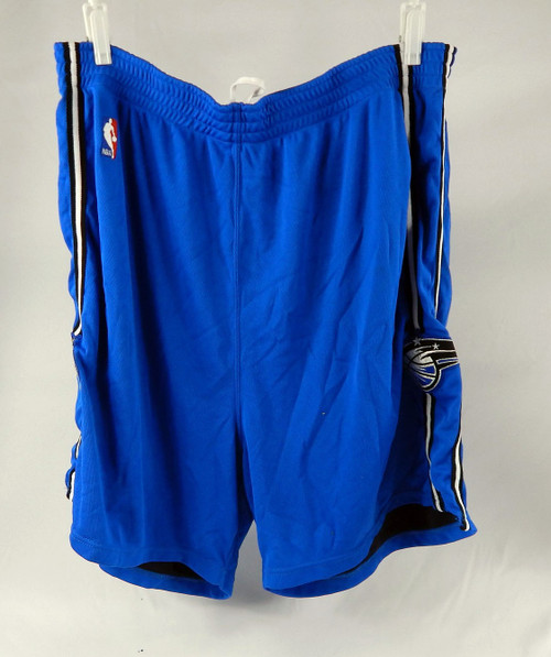 2002-06 Orlando Magic #40 Game Used Blue Basketball Shorts Size 48 54