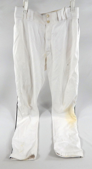 1994 Houston Astros Simms # Game Used White Baseball Pants Size 34 0426