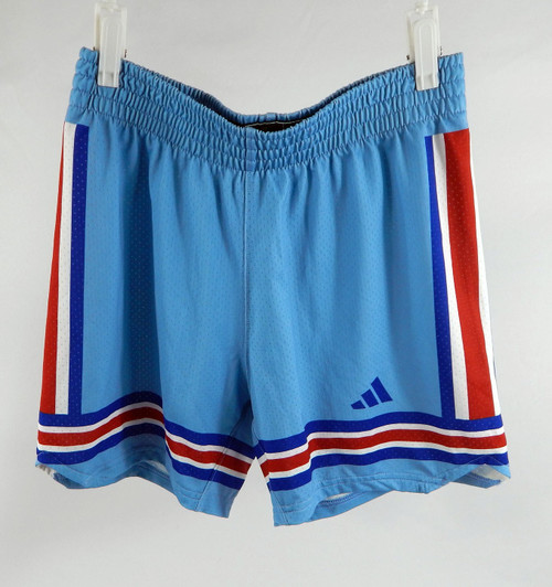 2024-25 Kansas Jayhawks KU #15 Game Used Basketball Shorts Womens S DP100905