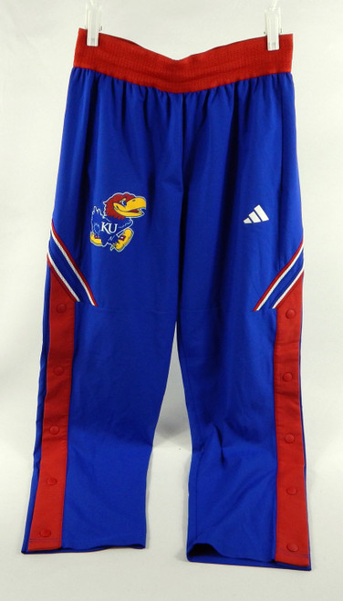 2024-25 Kansas Jayhawks Dajuan Harris Jr #3 Game Used Basketball Warm Up Pants M
