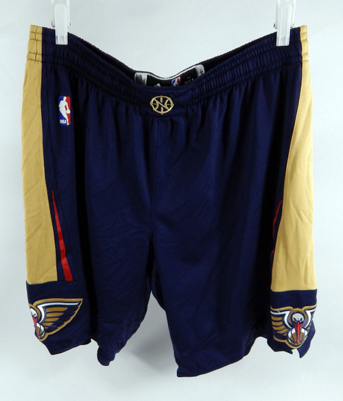 2015-16 New Orleans Pelicans Orlando Johnson #0 Game Used Basketball Shorts 2XL