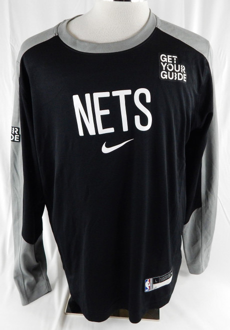 2024-25 Brooklyn Nets #10 Game Used Black Shooting Shirt L 122