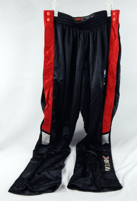 2003-04 Portland Trailblazers Omar Cook #10 Game Used Black Warm Up Pants XL 733
