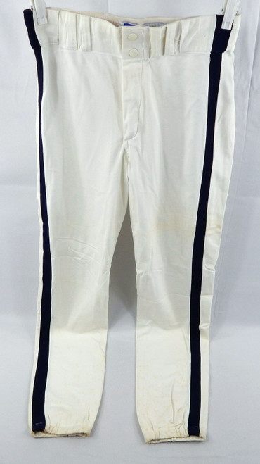 1990s Houston Astros Nevin #56 Game Used White Pants 33 957