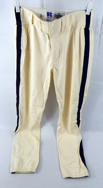 1992 Houston Astros Steve Finley #12 Game Used Cream Pants 32 932
