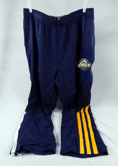 2011-12 Utah Jazz #33 Game Used Navy Warm Up Pants 4XL 776