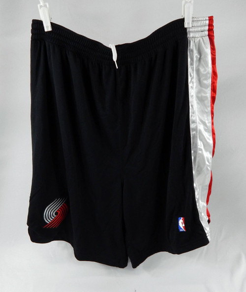 2004-06 Portland Trailblazers Game Issued Black Shorts 48 793