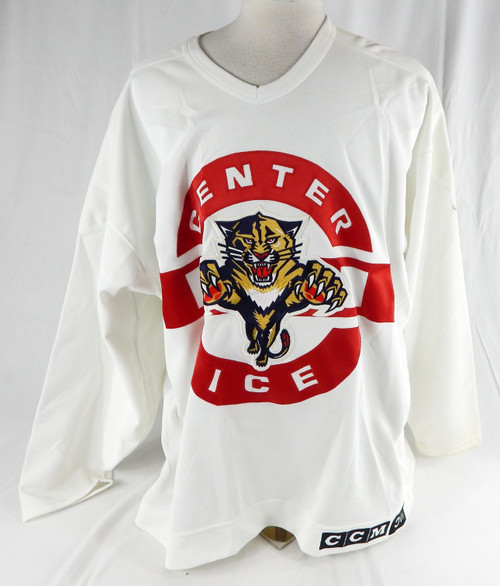 Late 1990s Florida Panthers Serge Payer #70 Game Used White Practice Jersey 58 1