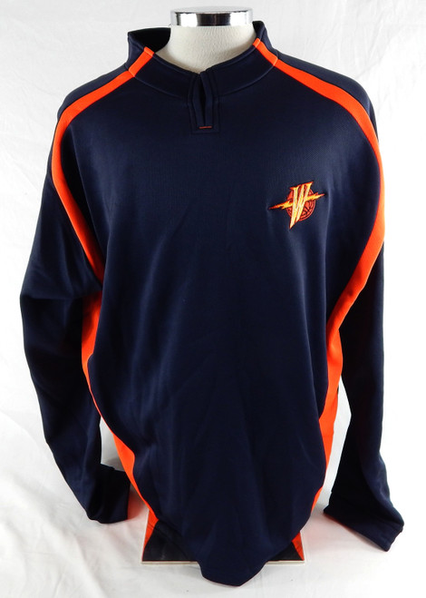 2004-06 Golden State Warriors Game Issued Navy Shooting Shirt DP95842