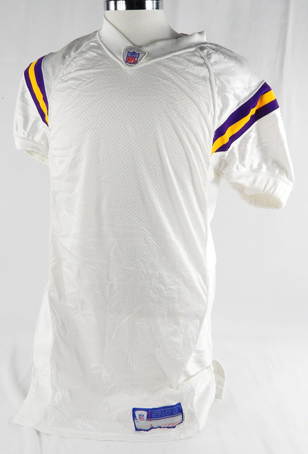 2004 Minnesota Vikings Blank Game Issued White Jersey 48 DP86527