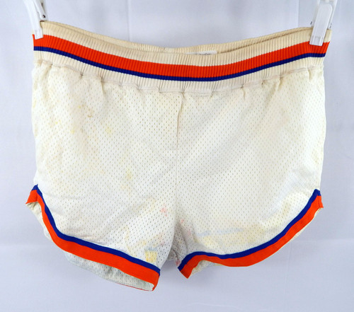 1980s Cleveland Cavaliers #21 Game Used White Shorts 36 450