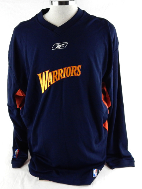 2004-06 Golden State Warriors #3 Game Used Navy Shooting Shirt 2XL DP95830