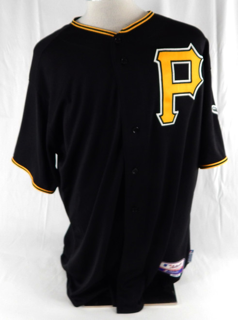2000s Mens Pittsburgh Pirates Blank Authentic Black Jersey Majestic 52 983