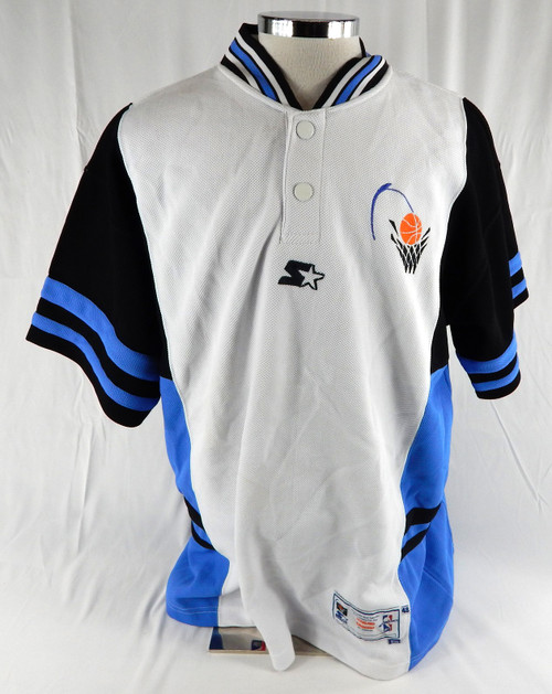 1997-98 Cleveland Cavaliers Game Issued White Shooting Shirt L 582