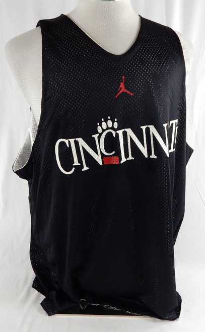 2000s Cincinnati Bearcats Game Issued Black Practice Jersey Basketball 3XL 590
