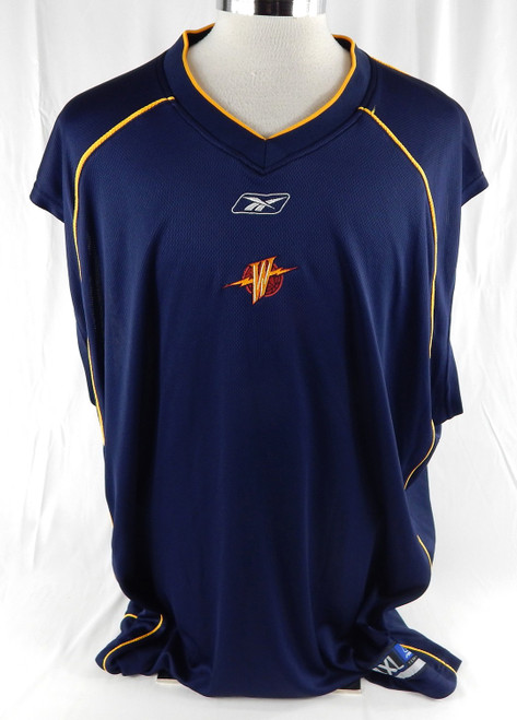 2002-06 Golden State Warriors #21 Game Used Navy Tank Top Shirt 4XL 574