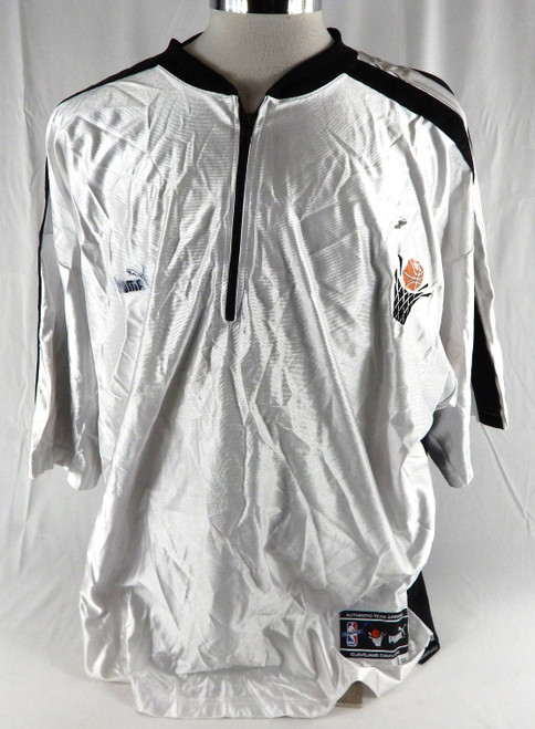 1999-01 Cleveland Cavaliers #11 Game Used White Shooting Shirt 3X 436