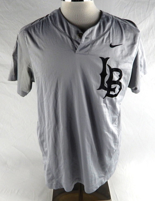 2021 Long Beach State Dirtbags #29 Game Used Black Jersey Baseball L 616