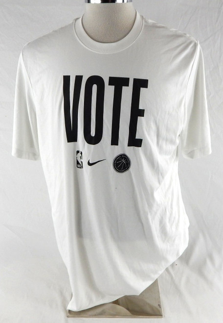 2024-25 San Antonio Spurs Harrison Ingram #55 Game Used White Shirt Vote XL 790