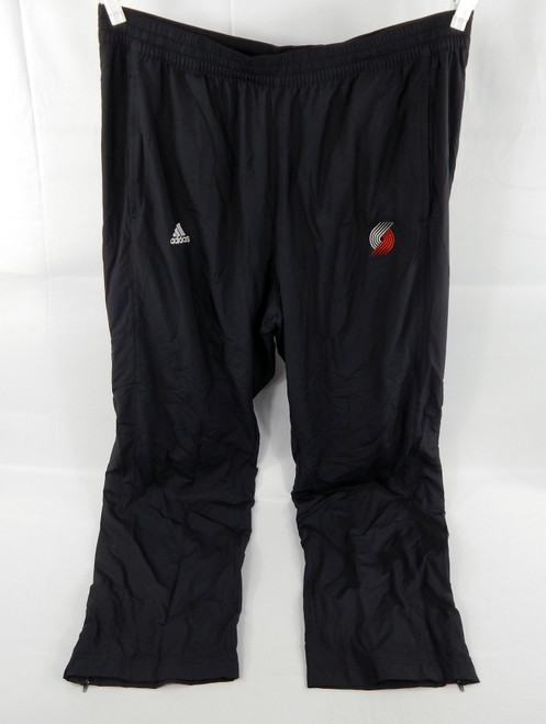 2008-09 Portland Trailblazers Team Issued Black Travel Pants XL 162