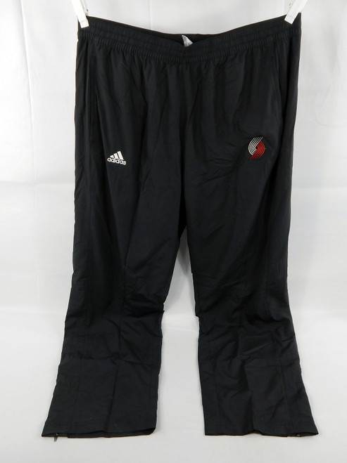2008-09 Portland Trailblazers Team Issued Black Travel Pants XL 169
