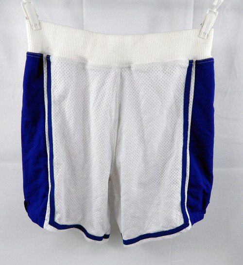 1996-97 NBA 50th Anniversary Game Issued White Shorts XXL 180