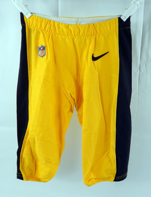 2017 Pittsburgh Steelers Robert Golden #20 Game Used Yellow Pants 30 315