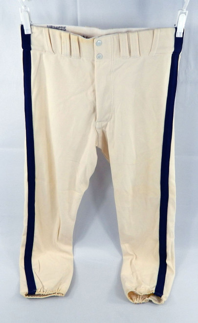 1980s Houston Astros #14 Game Used Cream Baseball Pants 36 608