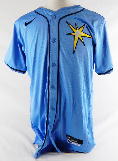 2024 Tampa Bay Rays Brady Williams #4 Game Used Blue Jersey 44 088